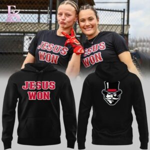 Austin Peay Governors Softball Jesus Won Hoodie 1 highlighting its unique style and everyday comfort