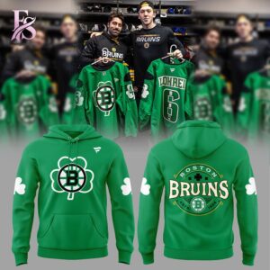 Boston Bruins St Patrick s Day 2026 Hoodie 1 designed for a modern and relaxed outfit