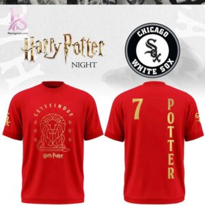 Comfortable and breathable clothing shown in Chicago White Sox 2026 Harry Potter Night Shirt 1 designed for all day wear