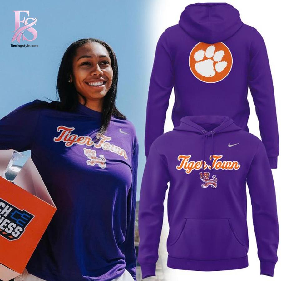 Clemson Tigers Tiger Town Hoodie 1 crafted for a casual and trendy everyday style