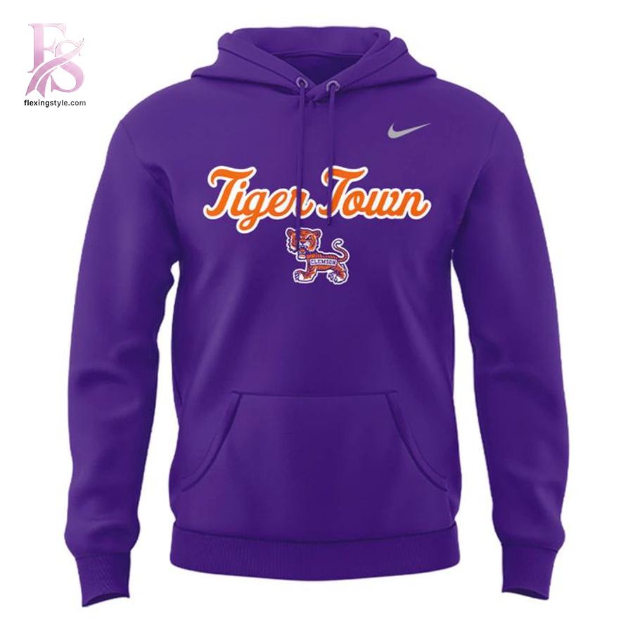 Clemson Tigers Tiger Town Hoodie 2 crafted for a casual and trendy everyday style