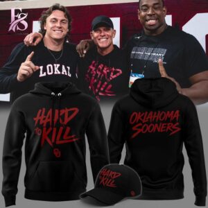 Coach Brent Venables HARD TO KILL Oklahoma Sooners football Hoodie 1 featuring a versatile design for daily wear