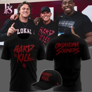 Coach Brent Venables HARD TO KILL Oklahoma Sooners football Hoodie 3 featuring a versatile design for daily wear