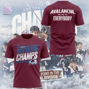Everyday wardrobe essential presented in Colorado Avalanche 2026 Central Division Champs Shirt 1 1 suitable for versatile styling options