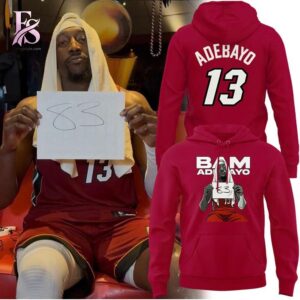 Fashion forward wardrobe staple featured in Commemorates the historic moment when Bam Adebayo scored 83 points in a single game Hoodie 1 blending simplicity with bold personality