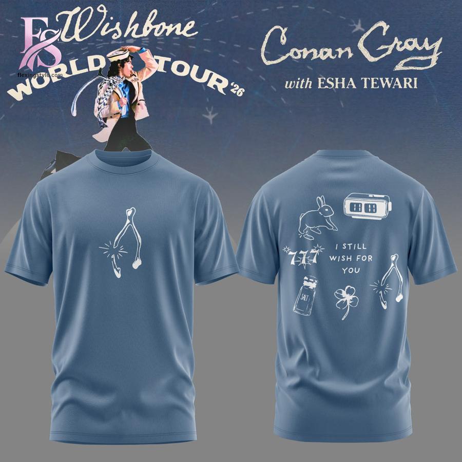 Conan Gray Wishbone World Tour 2026 Limited Hoodie 2 1 designed for a modern and relaxed outfit