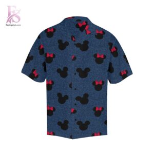 Denim Mice Hawaiian Shirt 3 designed for a modern and relaxed outfit