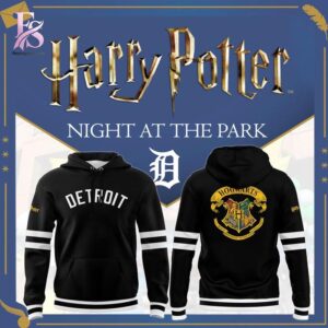Comfortable and breathable clothing shown in Detroit Tigers 2026 Harry Potter Night Hoodie 1 designed for all day wear