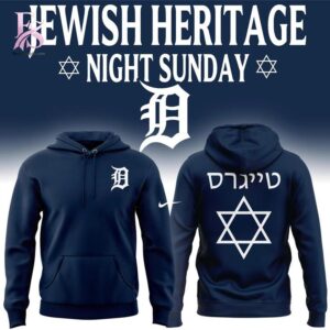 Style made simple with Detroit Tigers 2026 Jewish Heritage Night T Shirt 2