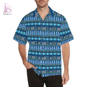Disney Haunted Mansion Haunted Line Hawaiian Shirt 1 crafted for a casual and trendy everyday style