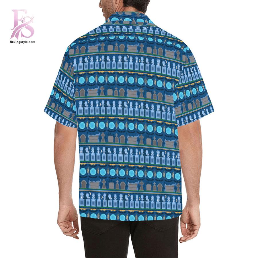 Disney Haunted Mansion Haunted Line Hawaiian Shirt 2 crafted for a casual and trendy everyday style