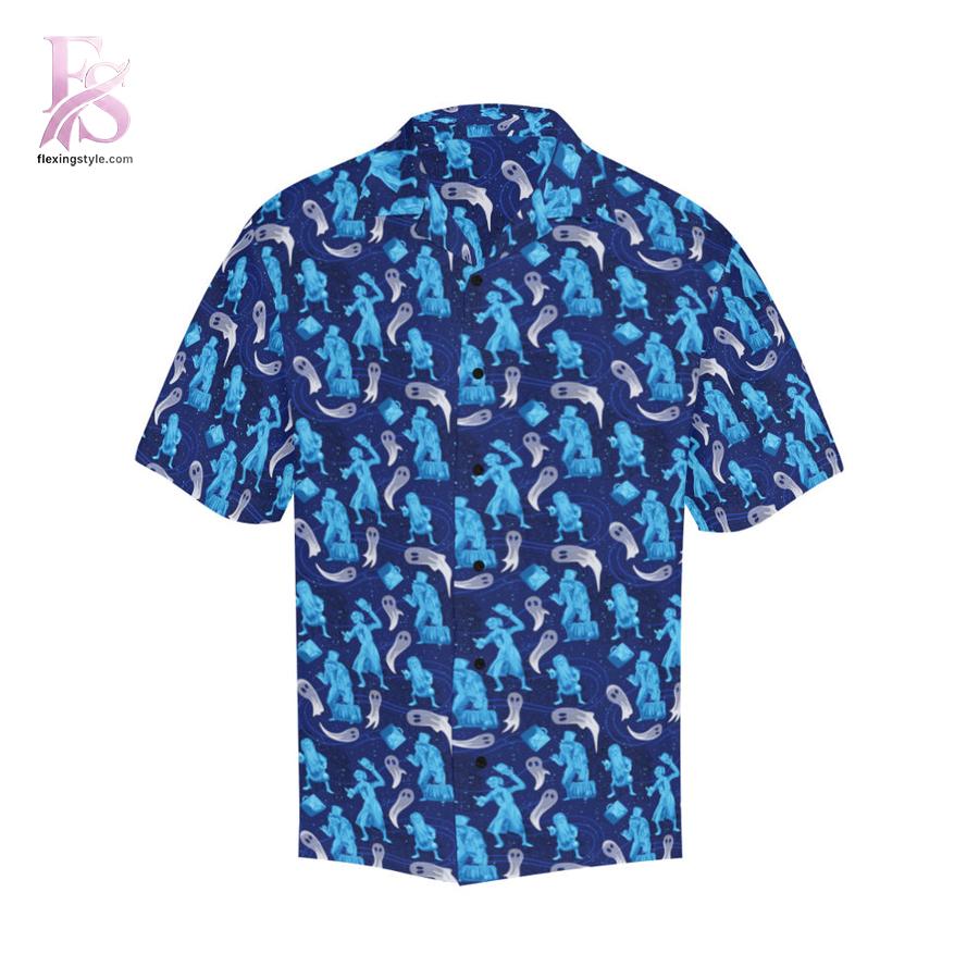 Stylish Disney Haunted Mansion Hitchhiking Ghosts Hawaiian Shirt 3 product with modern design and comfortable fit