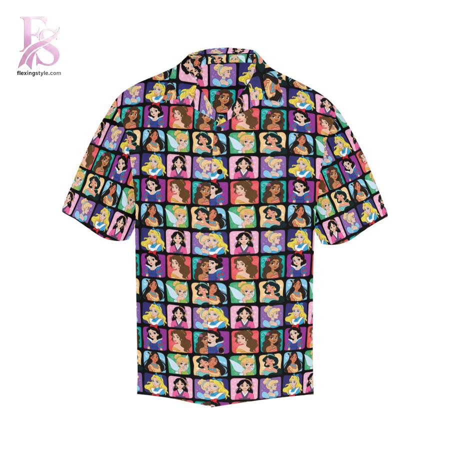 Disney Princess Portraits Hawaiian Shirt 3 crafted for a casual and trendy everyday style