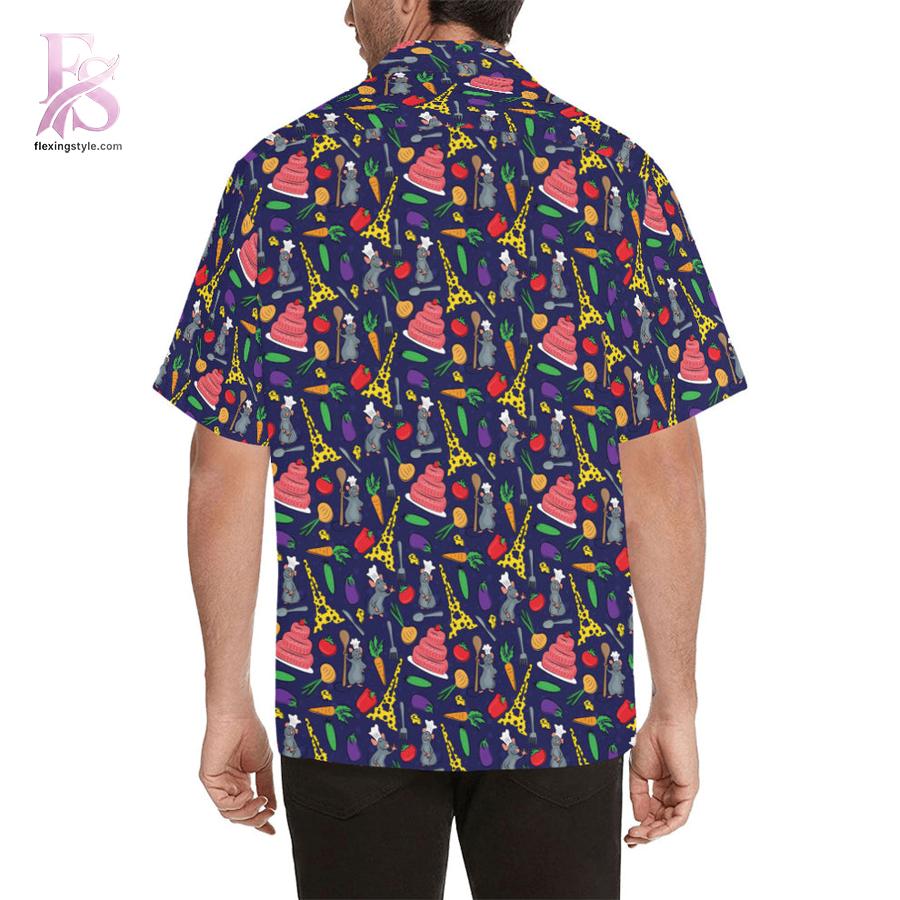 Disney Ratatouille Chef Hawaiian Shirt 2 designed for a modern and relaxed outfit