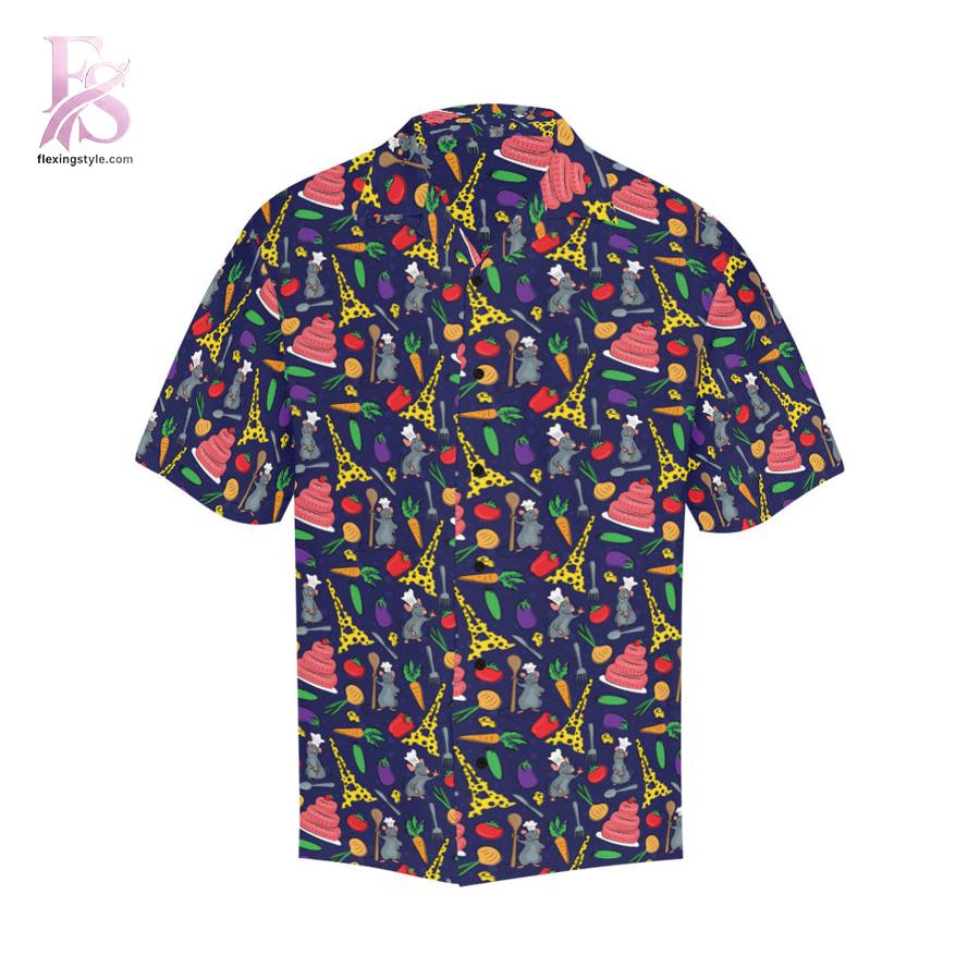 Disney Ratatouille Chef Hawaiian Shirt 3 designed for a modern and relaxed outfit