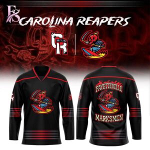 Stylish Fayetteville Marksmen Carolina Reapers 2026 Hockey Jersey 1 product with modern design and comfortable fit