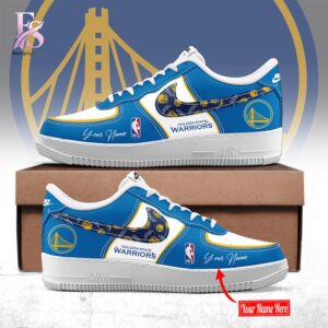 Comfortable and breathable fabric detail shown in Golden State Warriors 2026 Air Force Shoes 1 crafted for all day wear
