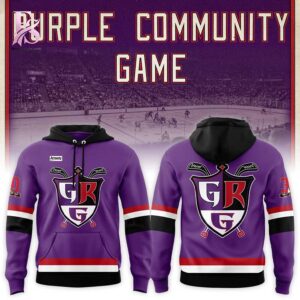 Trendy streetwear outfit featured in Grand Rapids Griffins Community Game Shirt 2 with modern casual styling and clean silhouette