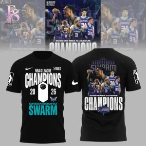 Greensboro Swarm NBA League Champions Shirt 1 featuring a versatile design for daily wear