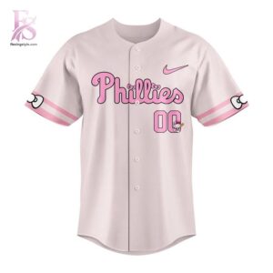 Stylish Hello Kitty x Philadelphia Phillies 2026 custom Jersey 2 product with modern design and comfortable fit