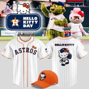 Everyday wardrobe essential presented in Houston Astros 2026 Hello Kitty Day Baseball Jersey 1 suitable for versatile styling options