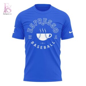 Italy Espresso Baseball T Shirt 2 highlighting its unique style and everyday comfort