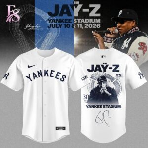 Jay Z Hometown Show 2026 New York Yankees Jersey 1 designed for a modern and relaxed outfit