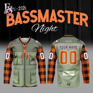 Knoxville Ice Bears Bassmaster Night 2026 Hockey Jersey 1 designed for a modern and relaxed outfit