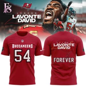 Everyday wardrobe essential presented in Lavonte David Forever Tampa Bay Buccaneers Shirt 1 suitable for versatile styling options