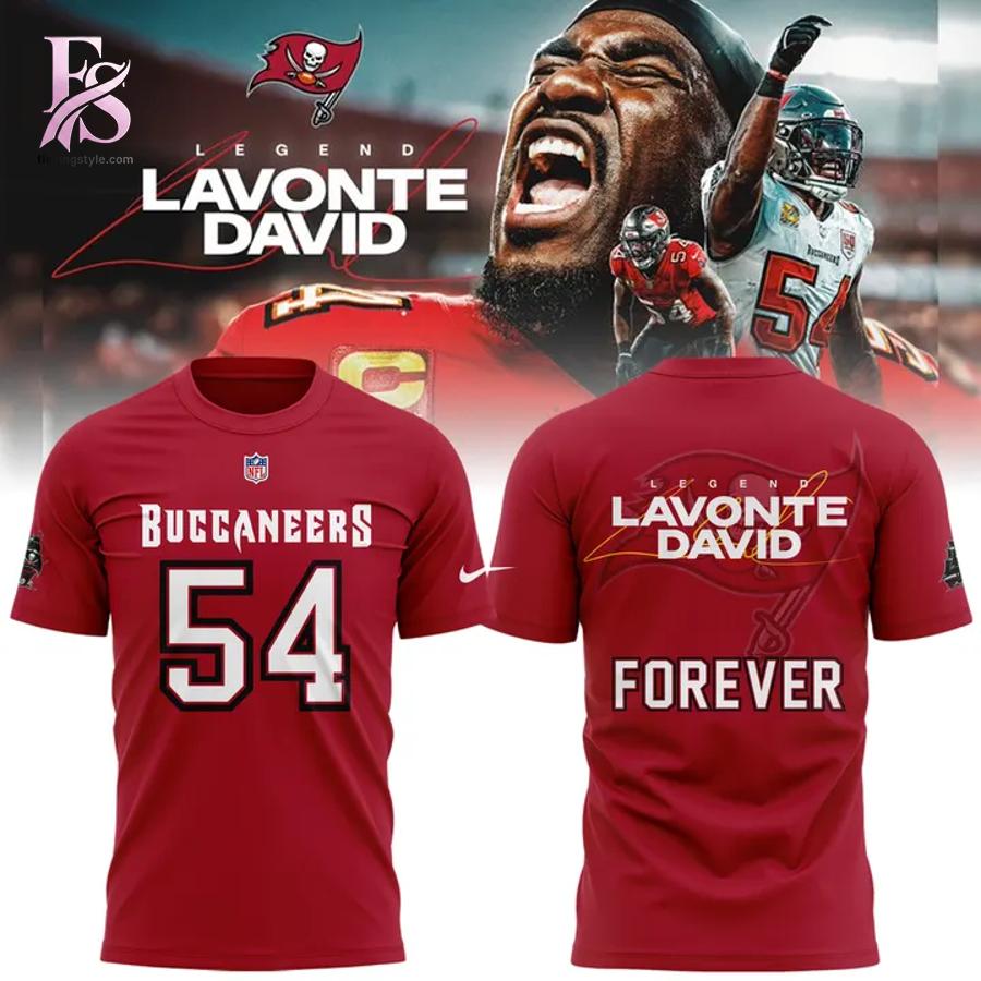 Everyday wardrobe essential presented in Lavonte David Forever Tampa Bay Buccaneers Shirt 1 suitable for versatile styling options