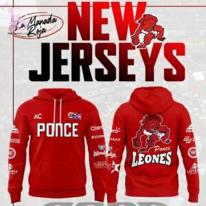 Leones de Ponce BSN 2026 Hoodie 2 designed for a modern and relaxed outfit