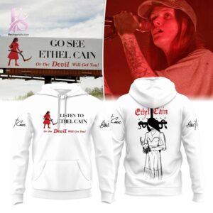 Listen to Ethel Cain Coachella Hoodie 1 shown with a bold look and clean finish