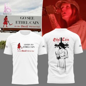 Listen to Ethel Cain Coachella Hoodie 2 shown with a bold look and clean finish