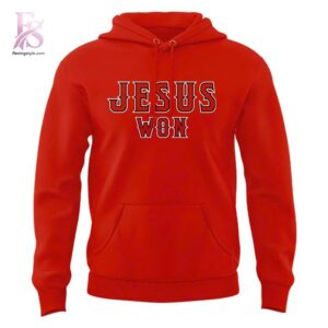 Everyday wardrobe essential presented in Los Angeles Angels Jesus Won Hoodie 2 suitable for versatile styling options