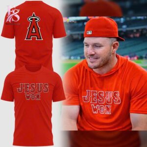 Everyday wardrobe essential presented in Los Angeles Angels Jesus Won Hoodie 4 suitable for versatile styling options