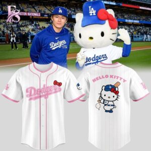 Comfortable and breathable clothing shown in Los Angeles Dodgers 2026 Hello Kitty Night Jersey 1 designed for all day wear