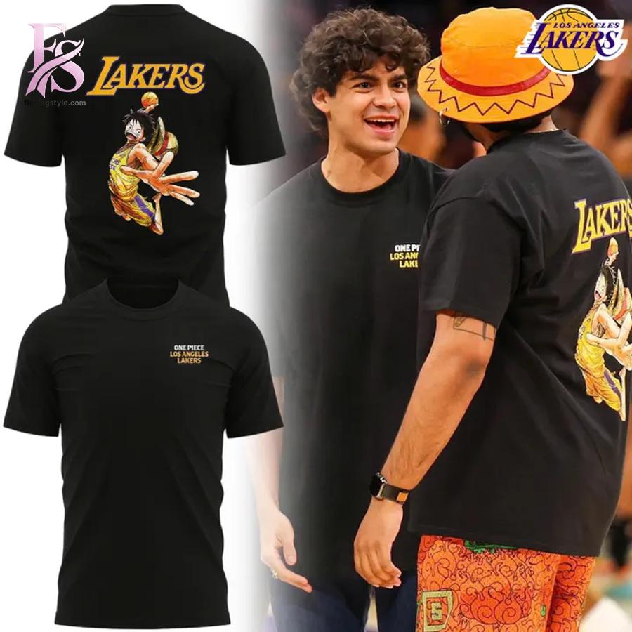 Los Angeles Lakers Luffy One Piece Shirt 1 crafted for a casual and trendy everyday style