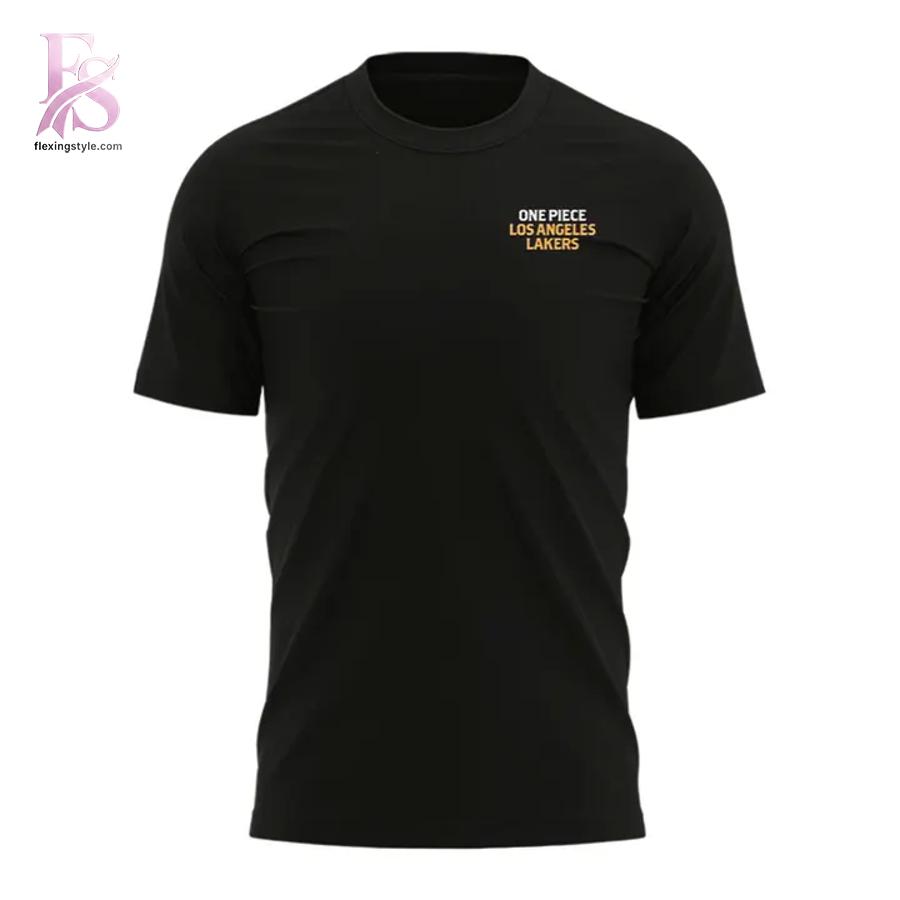 Los Angeles Lakers Luffy One Piece Shirt 2 crafted for a casual and trendy everyday style