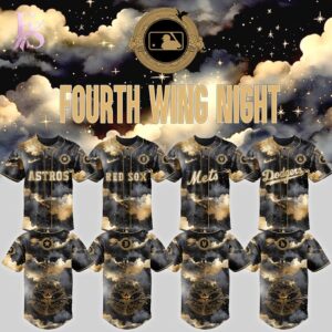 Premium fashion piece highlighted in MLB All Teams Fourth Wing Night 2026 Baseball Jersey 1 with soft fabric and modern fit