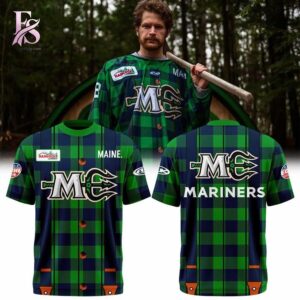 Everyday wardrobe essential presented in Maine Mariners caro pattern Shirt 1 suitable for versatile styling options
