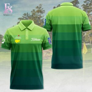Comfortable and breathable fabric detail shown in Masters Tournament TITL 2026 Polo Shirt 1 crafted for all day wear