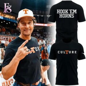 Stylish Matthew McConaughey Texas Longhorns T Shirt 1 product with modern design and comfortable fit