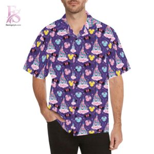 Stylish Mickey Mouse Castle Home Hawaiian Shirt 1 product with modern design and comfortable fit