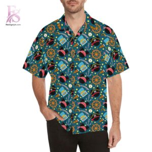 Stylish Mickey Mouse pirates Hawaiian Shirt 1 product with modern design and comfortable fit