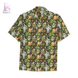 Stylish Mickey and friends in Safari Hawaiian Shirt 3 product with modern design and comfortable fit