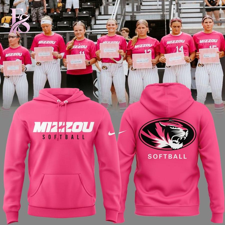 Style made simple with Missouri Tigers softball pink Shirt 2