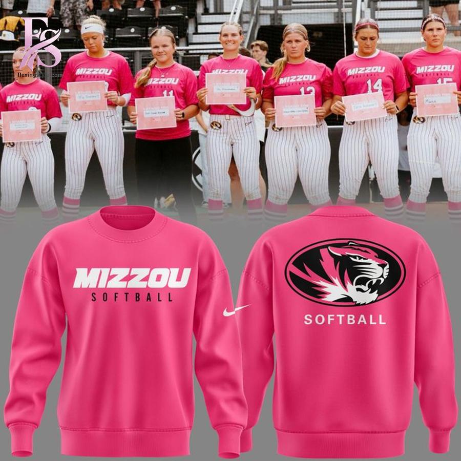 Style made simple with Missouri Tigers softball pink Shirt 3