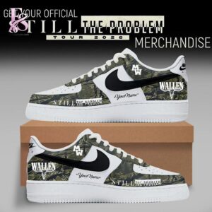 Morgan Wallen Still The Problem Tour 2026 Air Force Shoes 1 featuring a versatile design for daily wear