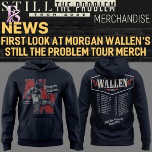 Premium fashion piece highlighted in Morgan Wallen Still The Problem Tour 2026 Hoodie 1 with soft fabric and modern fit