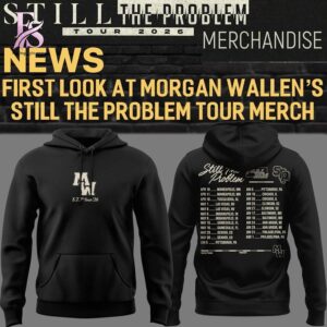 Minimalist fashion design shown in Morgan Wallen Still The Problem Tour 2026 Shirt 2 perfect for everyday wear and urban looks